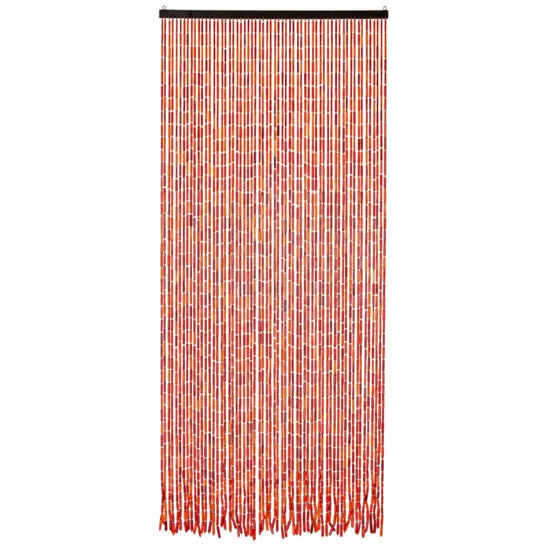 Rideau de porte en bambou naturel E532 - 90x200 cm