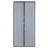 Rideau Moustiquaire Magnétique Moustimagnet 100x220cm - Noir