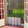 Rideau Moustiquaire Arles 160x220cm - Protection Anti-Insectes Gris