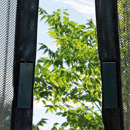 Rideau Moustiquaire Magnétique Moustimagnet 100x220cm - Noir