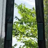 Rideau Moustiquaire Magnétique Moustimagnet 100x220cm - Noir
