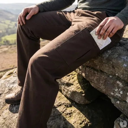 Pantalon multipoche LMA® marron taille 38 à 60