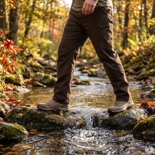 Pantalon multipoche LMA® marron taille 38 à 60