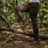 Pantalon marron Calvados côtelé extensible T38 À 60