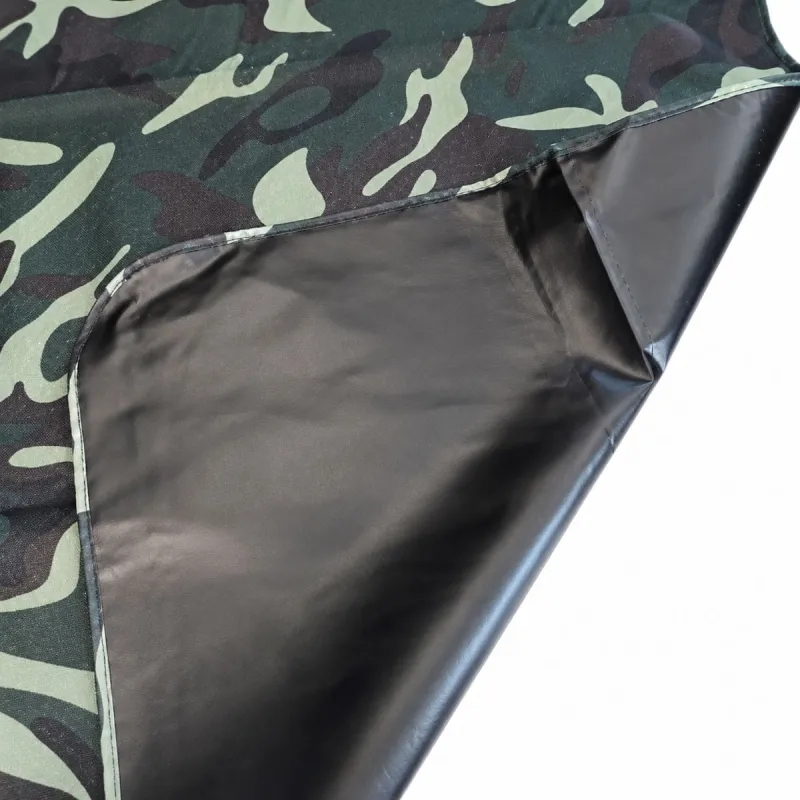 Bâche de Protection Camouflage Imperméable 135x150 cm - Housse Résistante pour Chasse, Pic-Nic et Véhicule