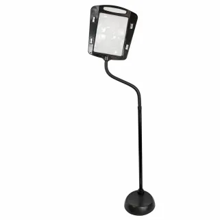 Maxi Loupe de Lecture sur Pied Easy Reading - Grossissement X5 avec Éclairage LED