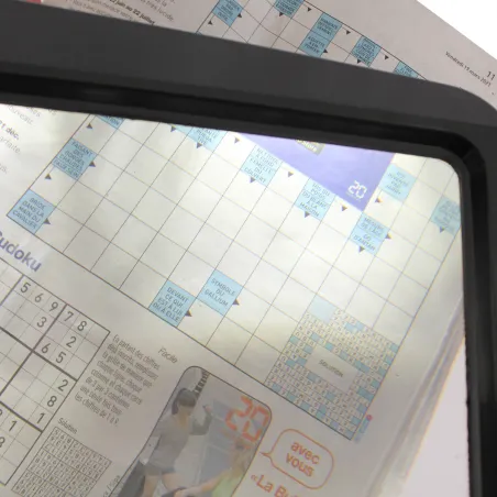 Maxi Loupe de Lecture sur Pied Easy Reading - Grossissement X5 avec Éclairage LED