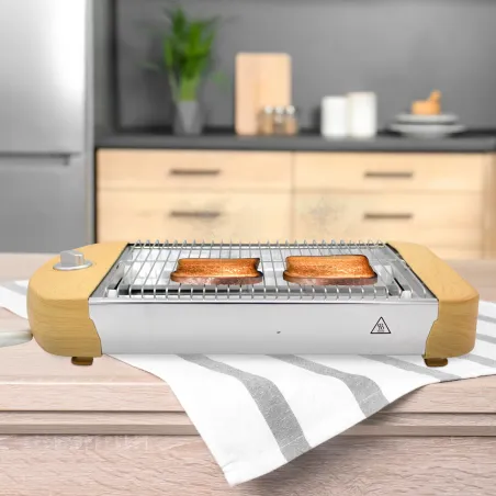 Grille-Pain Horizontal Style - Grill Plat Anti-Brûlure