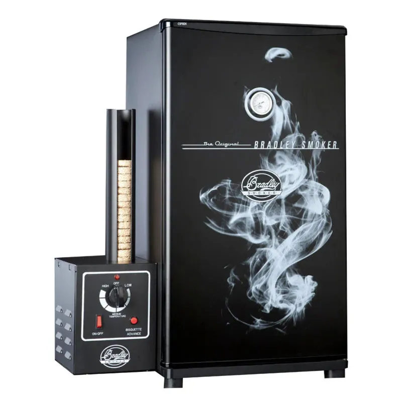 Fumoir Bradley Original 4 Grilles - Autonomie 9h & Technologie PureSmoke
