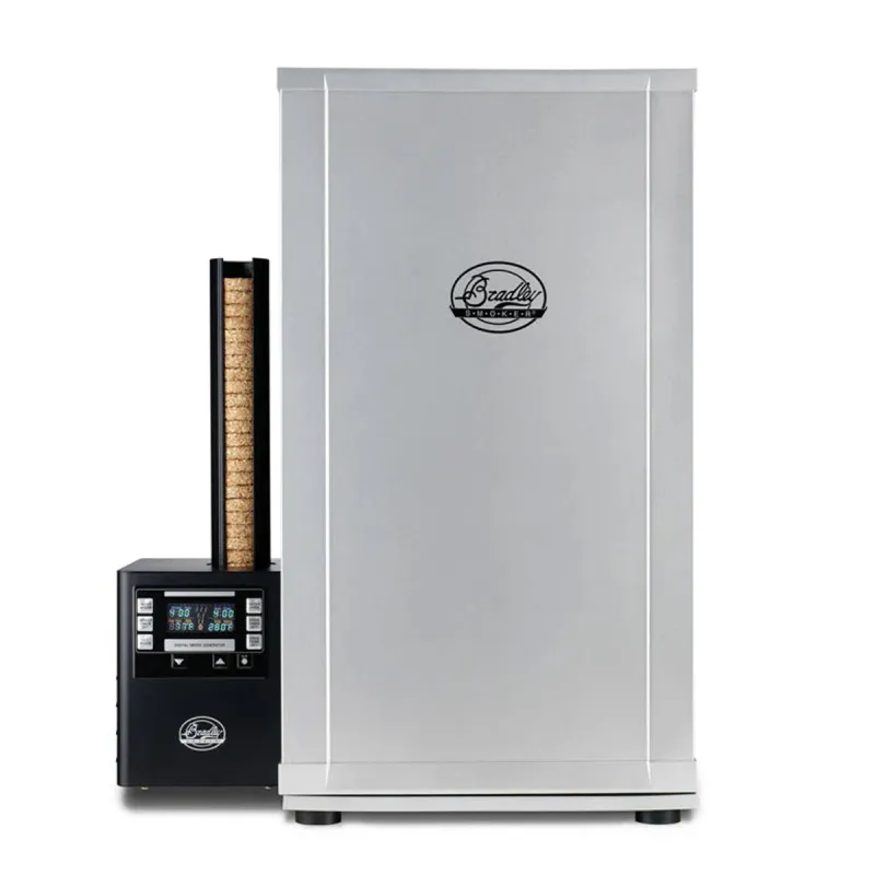 Fumoir Numérique Bradley 4 Grilles - Contrôle Digital Température & Fumée