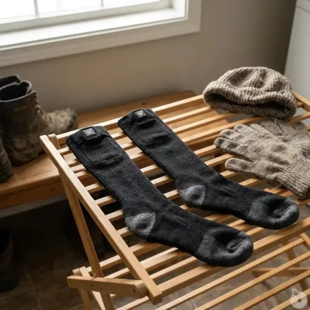 Chaussettes chauffantes Ertak 7,4V – Confort thermique hiver