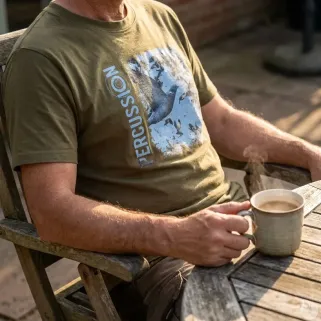 T-shirt Palombe 100% coton 180g/m² col rond manches courtes