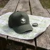 Casquette Keiler Hunter Coton Army/Beige Réglable logo 2
