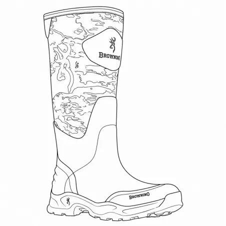 Bottes Browning homme Invector II camo