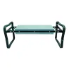 Tabouret agenouilloir pliable mousse 58,5 x 25 x 25,5 cm assis/genoux