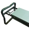 Tabouret agenouilloir pliable mousse 58,5 x 25 x 25,5 cm assis/genoux