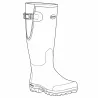 Bottes Pioneer Nord Hunting Green isolation caoutchouc 40 à 46