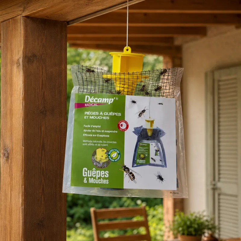 Poche-piège à mouches écologique