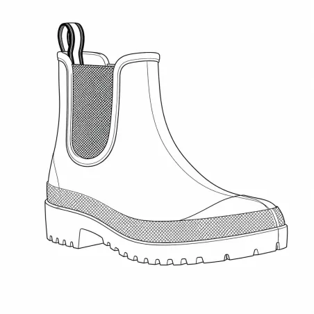 Bottillons Chuck Noir pour Homme - BAUDOU