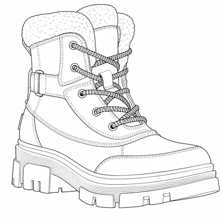 Bottines fourrées taupe effet peau de pêche fourrure synthétique
