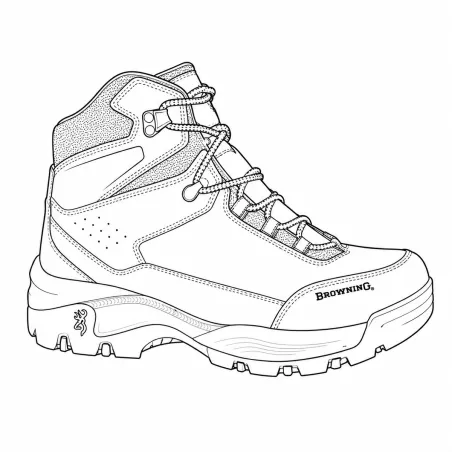 Chaussures Browning Pathfinder - Outdoor Confort Mixte