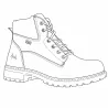 Chaussures Grass cuir imperméable lacets semelle PU