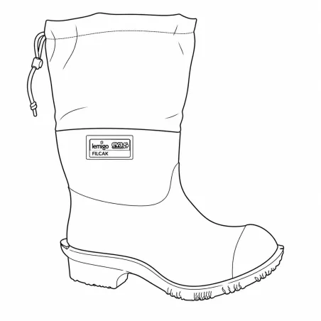 Bottes hybrides isolantes EVA polyester moro noir camo 41 à 47