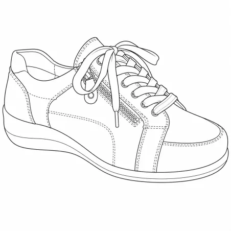 Baskets femme lacet fermeture éclair PU aspect cuir taupe 36 à 41