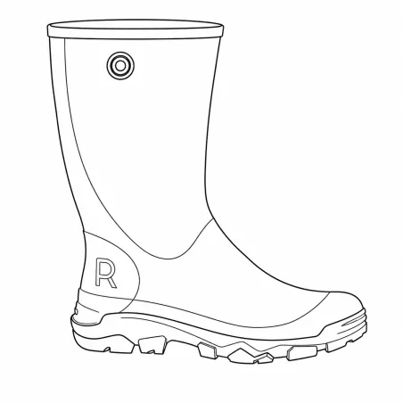Bottes Rouchette Remoove polyvalentes PVC vert 36/37 à 46/47