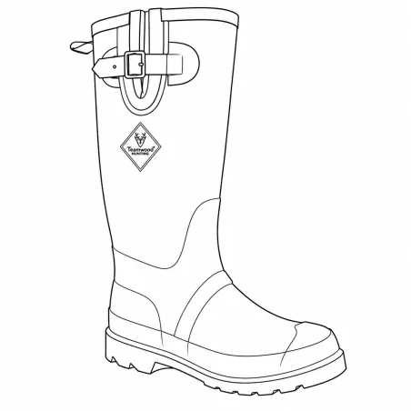 Bottes Femme Tennessee Ladies coton polyester marron 36 à 41