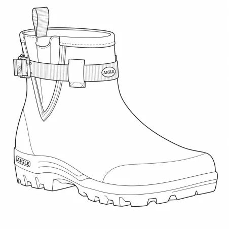 Bottillons Homme Arxus Primo Jodhpur Hunting Green caoutchouc