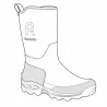 Demi bottes Clean Garden souples imperméables marron 40 à 47