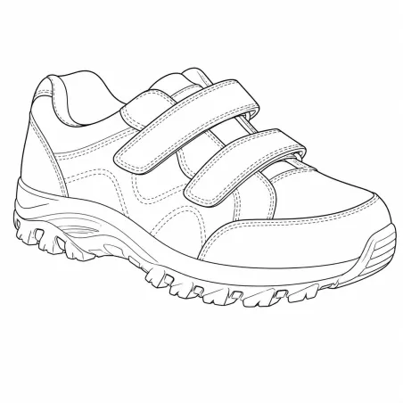 Chaussures à Scratch Rouchette "Beaune"