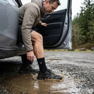 Chaussettes Trail Dry | Étanches, respirantes et confortables