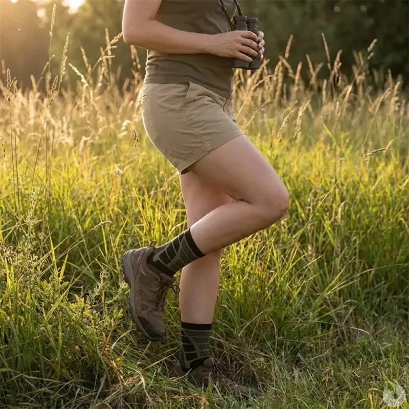 Chaussettes Impact 7 Summer vert olive