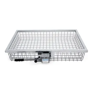 Panier Porte-Gibier Heck-Pack Galvanisé avec Attache Rapide 100x60x17,5cm - Homologué CEE