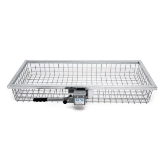 Panier porte-gibier Heck-Pack galvanisé avec attache rapide 120x50x17,5cm - Homologué ECE