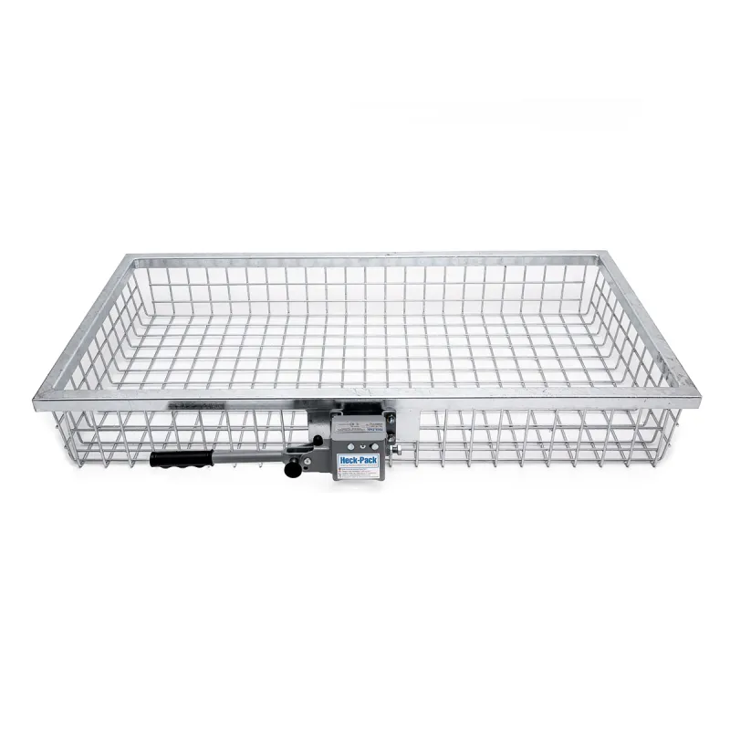 Panier porte-gibier Heck-Pack galvanisé avec attache rapide 120x60x17,5cm - Homologué CEE