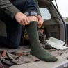 3 paires de chaussettes hautes kaki