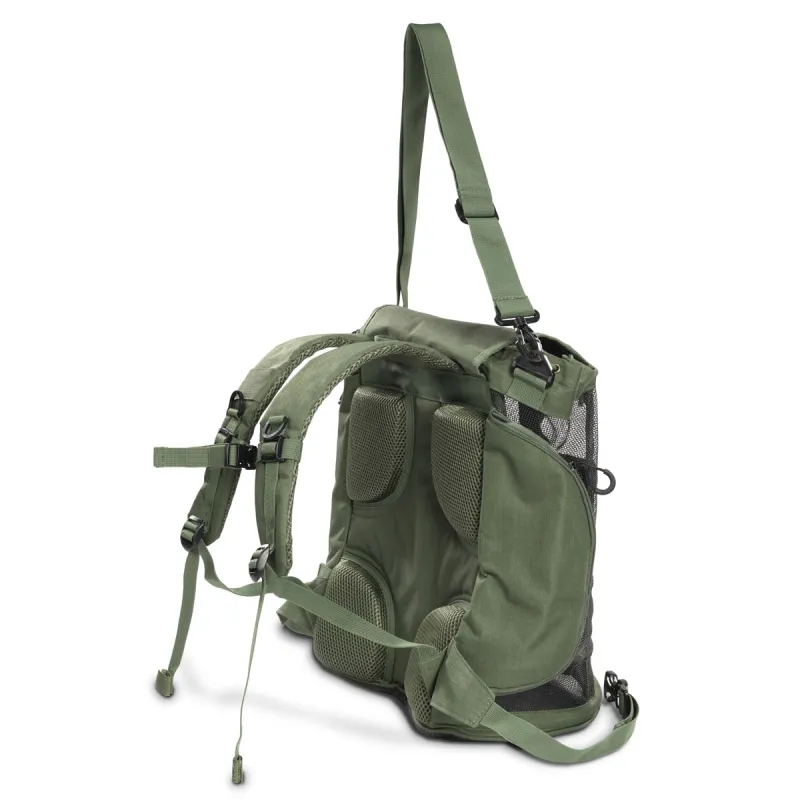 Sac à Champignons Vert avec Armature Anti-Écrasement