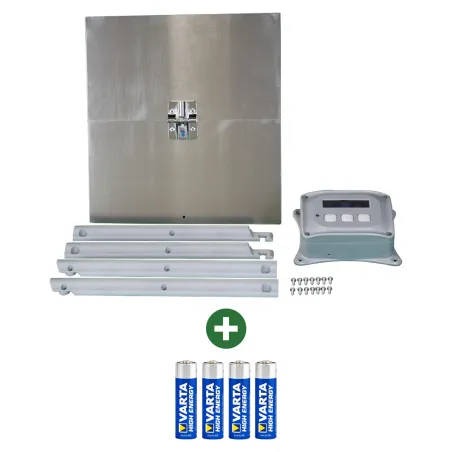 Kit Portier Breedsafe pro +1 trappe poule avec programmation et/ou sonde lumineuse + 4 piles