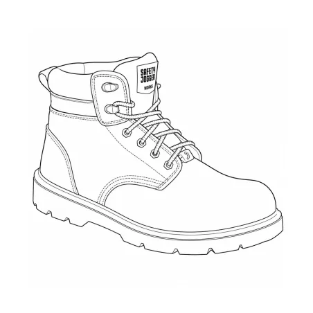 Chaussures de sécurité homme X1100N - Mi-haute noir SAFETY JOGGER