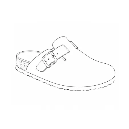 Sabots Homme AYOKA en Cuir Kaki - Modèle Soube