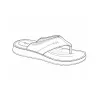 Tongs en Cuir Marron pour Homme - Dirbe - Ayoka