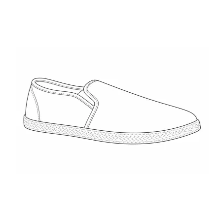 Chaussures Toile Homme Gris - Style Décontracté Basse