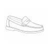 Mocassins Homme Kaki en Synthétique - Tige Basse