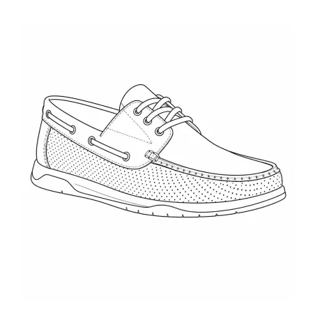 Chaussures bateau homme en synthétique camel - Tige basse