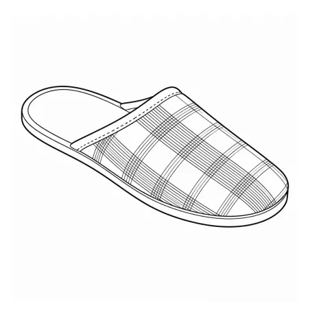 Chaussons mules Walter gris homme | Confort Airflex Made in France