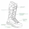 Chaussures de chasse Crispi Boa Futura NXT GTX homme de 40 à 47