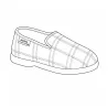 Chaussons mixtes fourrés Polaine marine - Airplum
